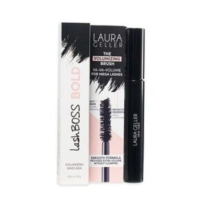 Laura Geller BNIB Black Lengthening Curling Flexible Lashboss Bold Mascara